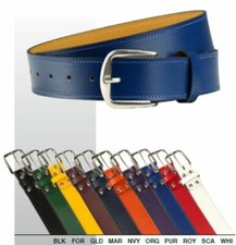 Champro Leather Belt with Stamped Logo and Serial Number — listing 4