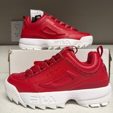 FILA Disruptor 2 Chunky Sneakers in Triple Red — listing 2
