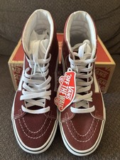 Vans Sk8-Hi Reissue (Vans Terry) Port Royale Burgundy High-Top Sneakers — listing 6