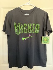 Wicked Movie "Unlikely Friendship" Graphic T-Shirt, Acid Wash Gray, listing 5