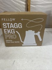 Fellow Stagg EKG Electric Pour-Over Kettle with Square Base, Matte Black