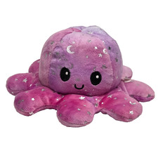 Reversible Octopus Plush (Blue/Light Blue Mood Flip) — listing 5