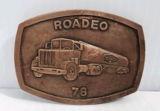 Vintage Texaco Advertising Collectibles Lot - Belt Buckles, Davey Allison Racing Buckle & Bottle Cap Sniffer Toys — listing 6