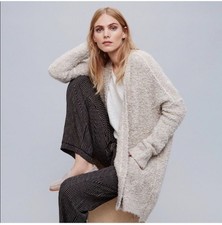 Free People Cream Boucle Knit Turtleneck Cropped Sweater — listing 5