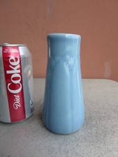 Rookwood Pottery #6253 Geometric Matte Teal Double-Handled Vase, 4.75 in — listing 3
