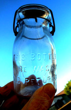 Die-Cut Milk Bottle Shaped Tin Sign "Drink Milk with Vitamin D for Health & Vitality" — listing 3