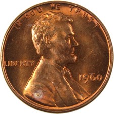 1960 Lincoln Memorial Cent Proof (Large Date) — listing 3