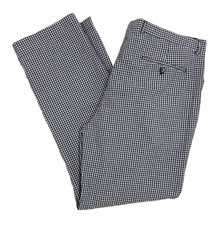 Navy & White Gingham Seersucker Ankle Pants J.Crew / Talbots / Ann Taylor — listing 4
