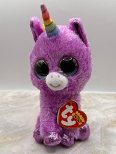 TY Beanie Boos Rosette Purple Unicorn Plush (6 inch) — listing 5