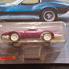 Topper Johnny Lightning Custom Mako Shark Die-Cast Car (Black with Shell Decals)