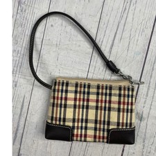 Liz Claiborne Black Saffiano Leather Wristlet Clutch — listing 5