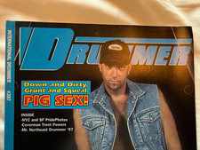 DRUMMER Magazine Holiday Issue - Vintage Gay Leather Fraternity Publication with REX Cover Art — listing 3