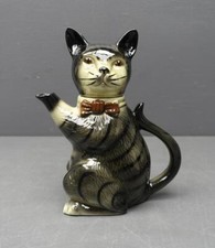 Tony Wood Studio Calico Cat Figural Novelty Teapot — listing 5