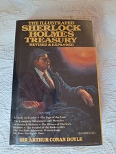 A Treasury of Sherlock Holmes by Sir Arthur Conan Doyle, Hanover House 1955 — listing 5