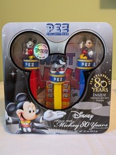 PEZ Disney Mickey 90 Years of Magic Mickey & Minnie Twin Gift Set