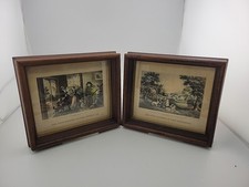 Set of 4 Currier & Ives Four Seasons Decorative Wall Plates — listing 2