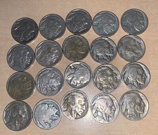 Buffalo Nickel (Indian Head Five Cents), Type 2, Recessed Ground Reverse - Date Not Visible — listing 2