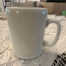 Antique White Ironstone Coffee Pot with Grape/Berry Relief and Serpent Spout — listing 3