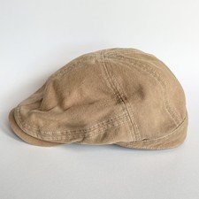 Stetson All American Linen-Cotton Ivy Flat Cap, Black, Size Medium — listing 6