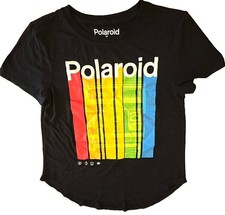 Polaroid 320 Land Camera Rainbow Logo Graphic T-Shirt, White, Size M — listing 2