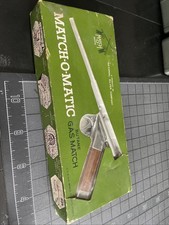 Vintage Match-O-Matic Butane Gas Match Rifle-Shaped Lighter with Original Box — listing 3