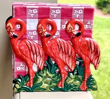 Chrome Wire Flamingo Napkin Holder / Letter Rack — listing 3