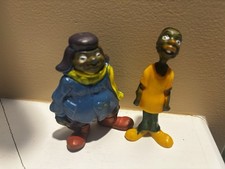 Vintage 1982 Fat Albert and the Cosby Kids 'Bucky' PVC Figure on Card