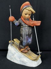 Hummel "Skier" Boy Figurine with Metal Poles (Hum 59) — listing 3