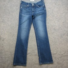 Ariat R.E.A.L. Denim High Rise Bootcut Jeans, Dark Blue Wash, Size 32R — listing 4