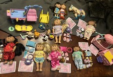 Lot of Vintage Cabbage Patch Kids Mini Figures / PVC Poseable Dolls — listing 4