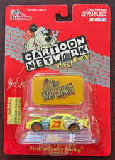 1998 Jerry Nadeau #9 Cartoon Network Wacky Racing Ford Taurus 1:24 Diecast NASCAR Racing Champions 1:24 — listing 4
