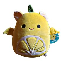 Squishmallow Lemon Bat Plush with Fangs and Wings 8 inch — listing 3