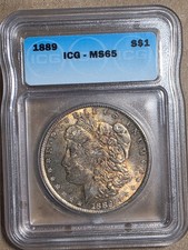 1889 Morgan Silver Dollar (Philadelphia Mint, No Mintmark) — listing 6