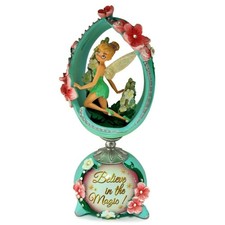 Disney Tinker Bell 'Sitting Pretty' Figurine with Sheer Glitter Wings, Bradford Exchange, 2007, Numbered A0212 — listing 5