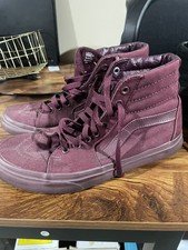 Vans Sk8-Hi Reissue (Vans Terry) Port Royale Burgundy High-Top Sneakers — listing 4