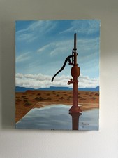 Original Signed Oil Painting on Duro Canvas Panel in Gilt Frame — listing 4