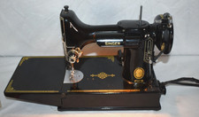 Singer Featherweight 221 Portable Sewing Machine with Case and Accessories, listing 4