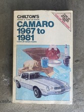 Chilton's Repair & Tune-Up Guide: Camaro 1967 to 1981 — listing 3
