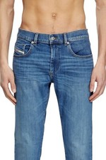 Diesel Men's Blue Denim Jeans, Medium Wash, Stretch Cotton Blend Waist 32 — listing 4