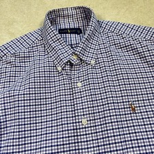 Purple Plaid/Check Pattern Garment with Chinese/Japanese Character Label — listing 6