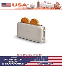 4-Slice Black Electric Toaster with Dual Independent Controls