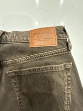 Abercrombie & Fitch A&F Vintage Stretch Straight Jeans, Women's 28W 30L — listing 6