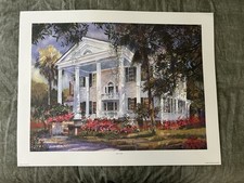 Virginia Fouché Bolton "South Battery - Charleston, S.C." Framed Watercolor Print — listing 5