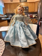 Vintage Blonde Girl Doll in Tweed Jacket and Fur-Trim Coat, Maker Unknown — listing 4