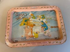 Vintage 1987 Popples 'The Candy Store Caper' Metal Folding TV Tray — listing 2