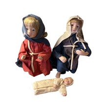 Porcelain Nativity Shepherd Boy Doll in Middle Eastern Costume — listing 5
