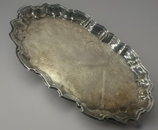 Simeon L. & George H. Rogers Co. Silverplate Footed Compote/Bowl with Embossed Scroll Rim — listing 4