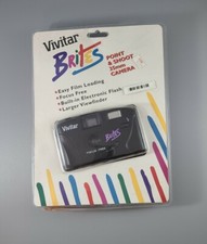 35mm point shoot Vintage 35mm Focus Free Point & Shoot Film Camera with Built-in Flash — listing 5