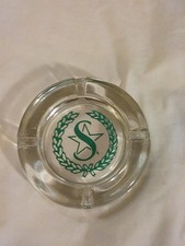 Vintage Shamrock Hotel Houston Souvenir Advertising Ashtray, Iroquois China