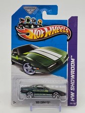 Hot Wheels 1958 Corvette Coca-Cola Series Die-Cast Car (White with Blue Flames) — listing 3